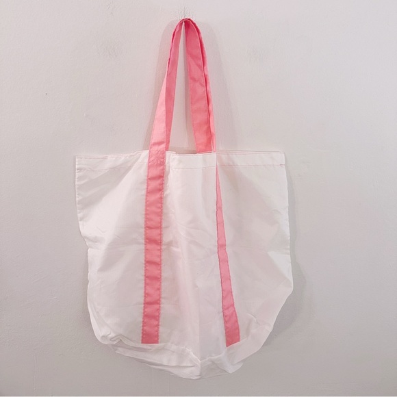 Victoria's Secret PINK White Tote Bag - Picture 4 of 5